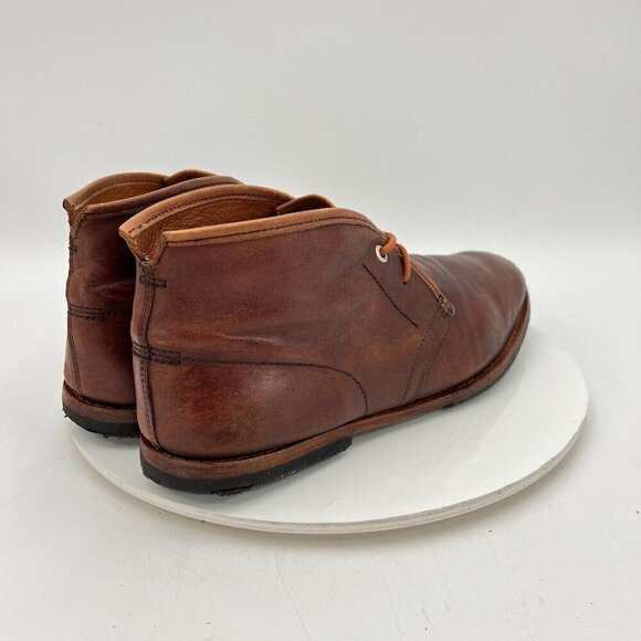 Timberland Boot Company Men Size 10 75509 Brown Leather Plain Toe Chukka Boot - Picture 5 of 16